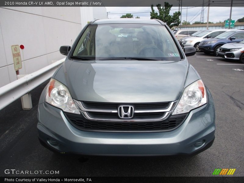Opal Sage Metallic / Ivory 2010 Honda CR-V LX AWD