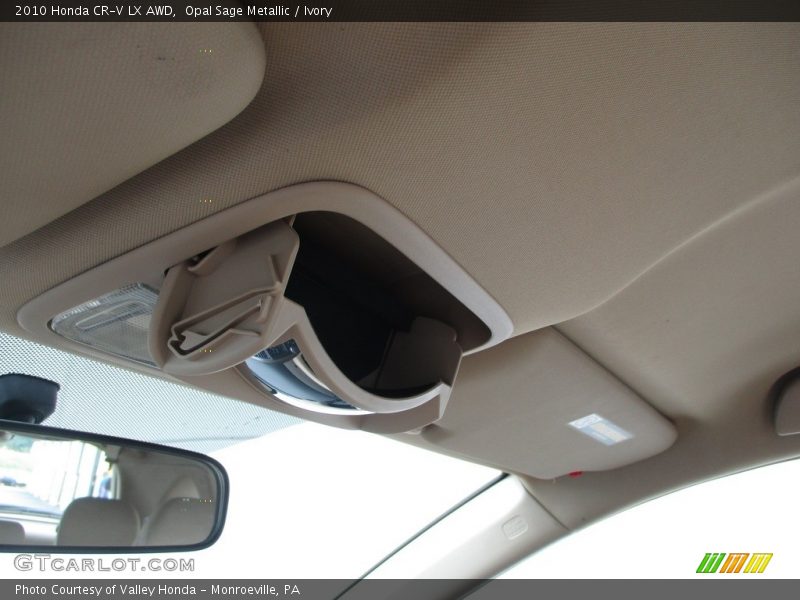 Opal Sage Metallic / Ivory 2010 Honda CR-V LX AWD
