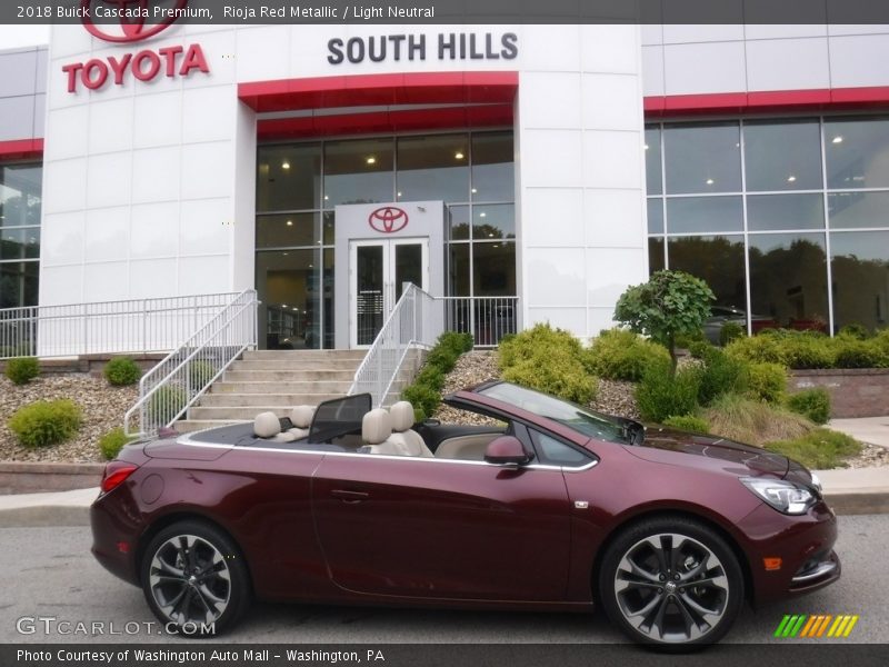 Rioja Red Metallic / Light Neutral 2018 Buick Cascada Premium