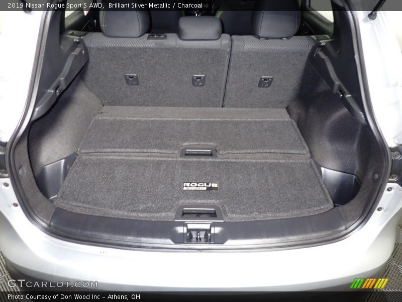 Brilliant Silver Metallic / Charcoal 2019 Nissan Rogue Sport S AWD