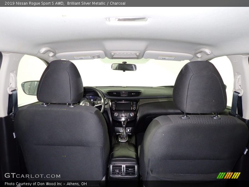 Brilliant Silver Metallic / Charcoal 2019 Nissan Rogue Sport S AWD