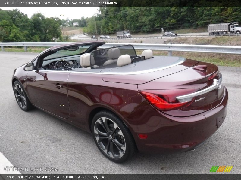 Rioja Red Metallic / Light Neutral 2018 Buick Cascada Premium