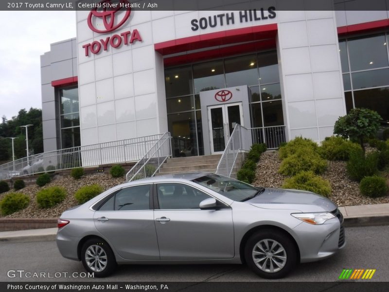 Celestial Silver Metallic / Ash 2017 Toyota Camry LE