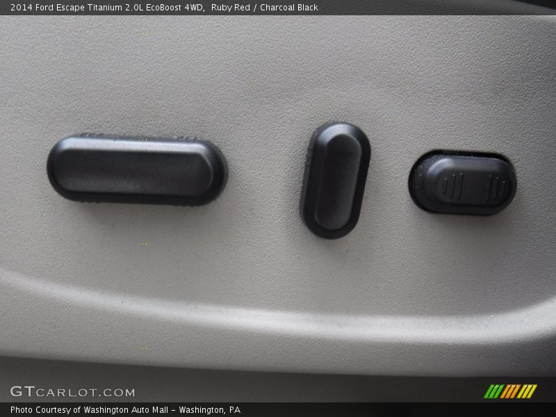 Ruby Red / Charcoal Black 2014 Ford Escape Titanium 2.0L EcoBoost 4WD