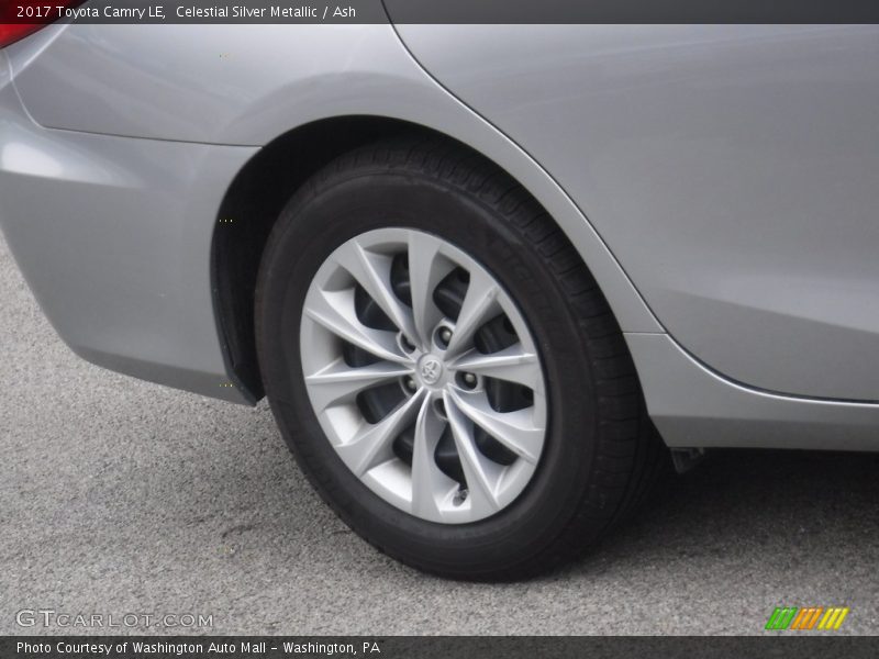Celestial Silver Metallic / Ash 2017 Toyota Camry LE