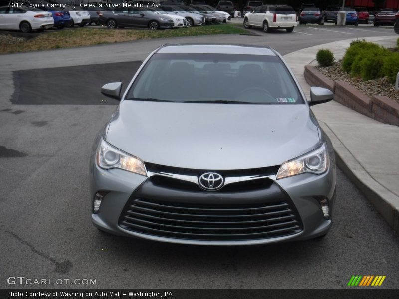 Celestial Silver Metallic / Ash 2017 Toyota Camry LE