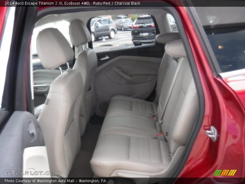 Ruby Red / Charcoal Black 2014 Ford Escape Titanium 2.0L EcoBoost 4WD