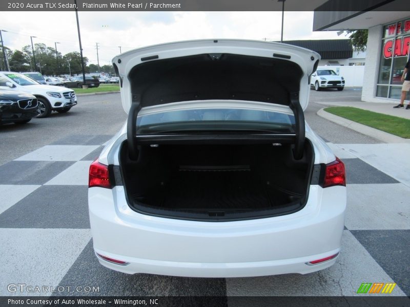 Platinum White Pearl / Parchment 2020 Acura TLX Sedan