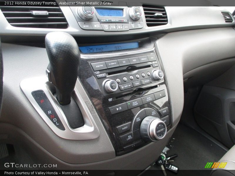 Alabaster Silver Metallic / Gray 2012 Honda Odyssey Touring