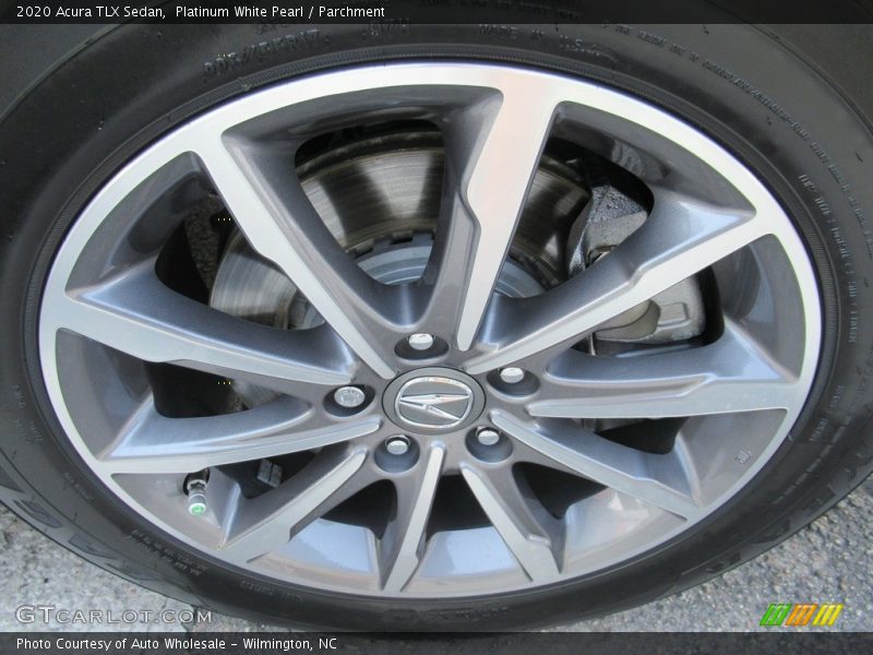 Platinum White Pearl / Parchment 2020 Acura TLX Sedan
