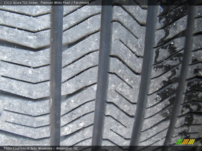 Platinum White Pearl / Parchment 2020 Acura TLX Sedan