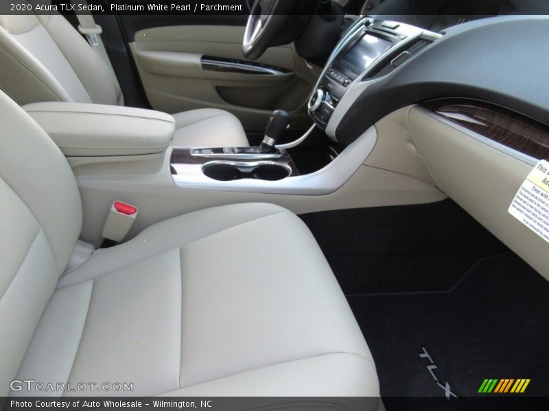 Platinum White Pearl / Parchment 2020 Acura TLX Sedan
