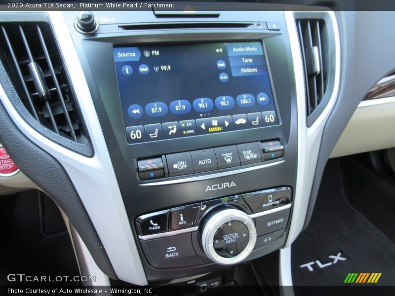 Platinum White Pearl / Parchment 2020 Acura TLX Sedan