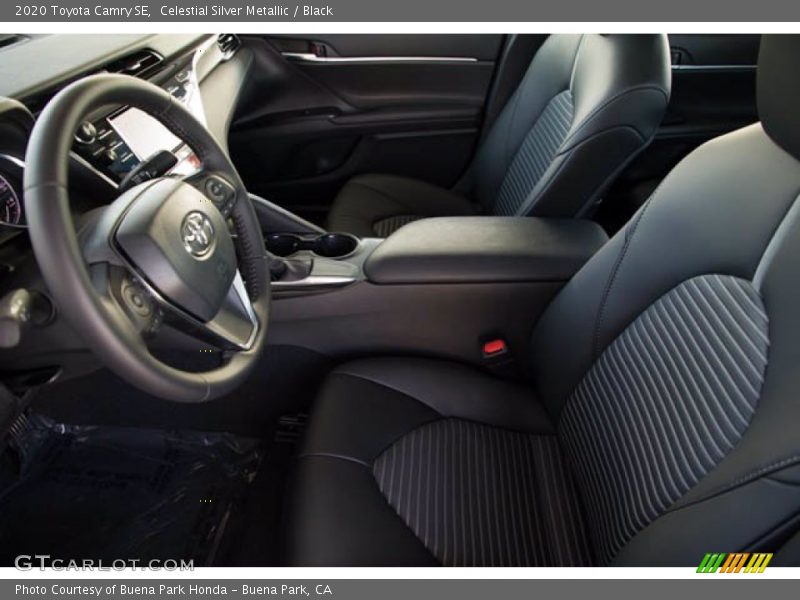 Celestial Silver Metallic / Black 2020 Toyota Camry SE