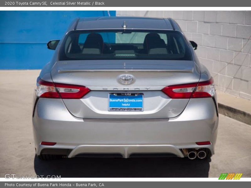 Celestial Silver Metallic / Black 2020 Toyota Camry SE