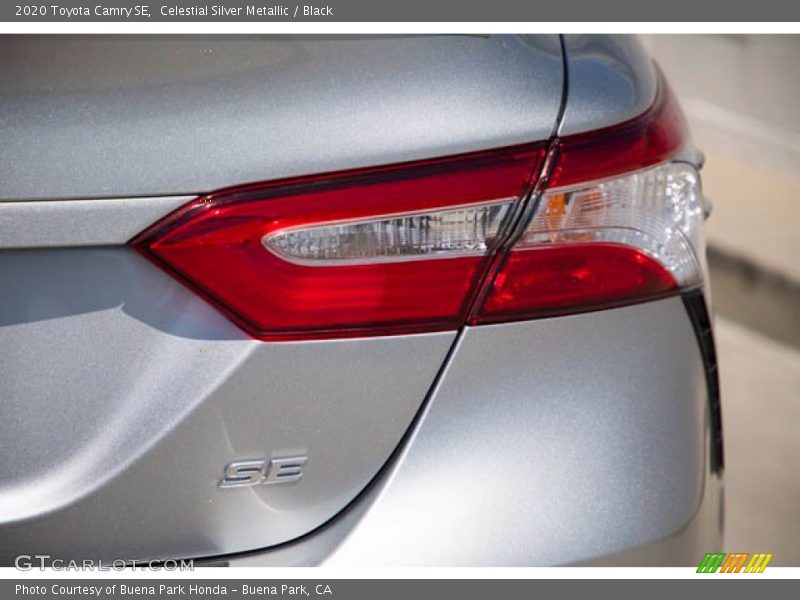 Celestial Silver Metallic / Black 2020 Toyota Camry SE