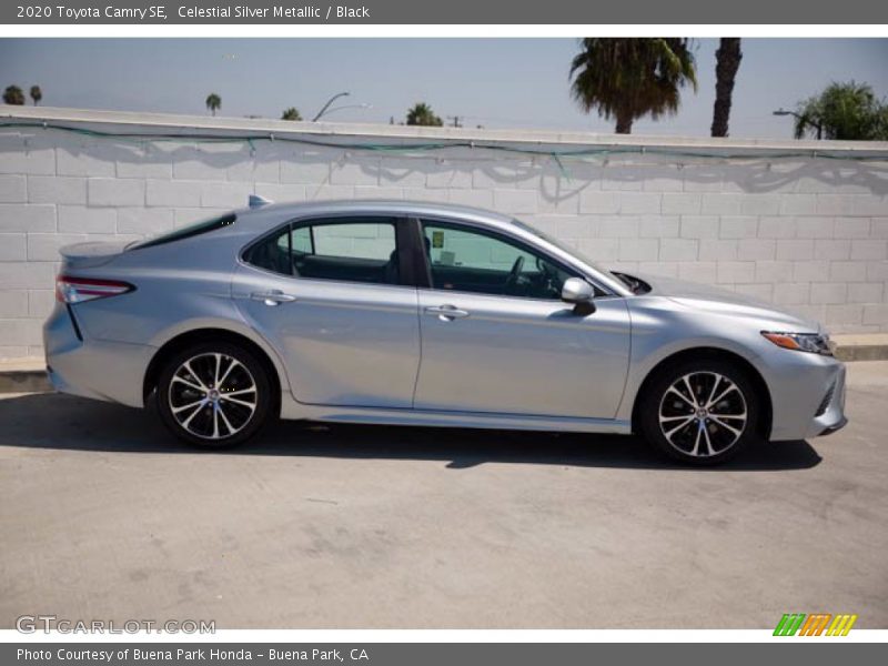 Celestial Silver Metallic / Black 2020 Toyota Camry SE