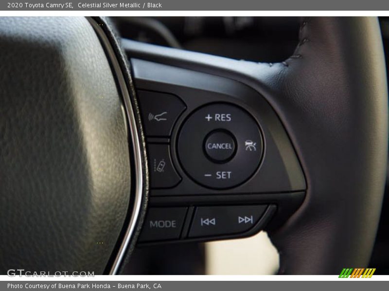 Celestial Silver Metallic / Black 2020 Toyota Camry SE
