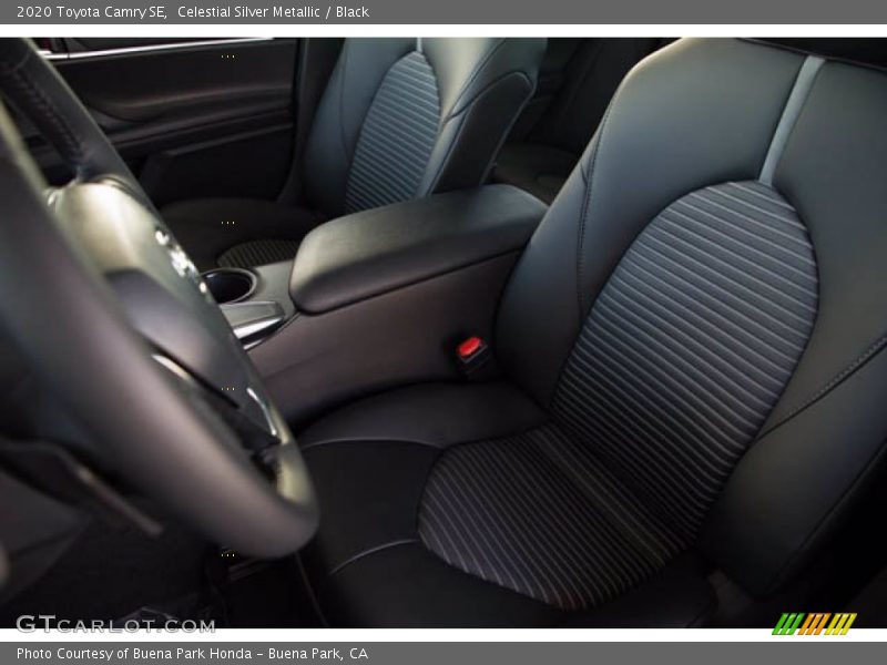 Celestial Silver Metallic / Black 2020 Toyota Camry SE