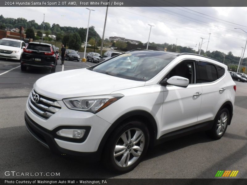  2014 Santa Fe Sport 2.0T AWD Frost White Pearl