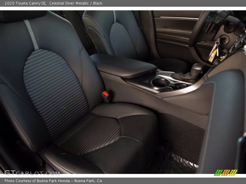 Celestial Silver Metallic / Black 2020 Toyota Camry SE
