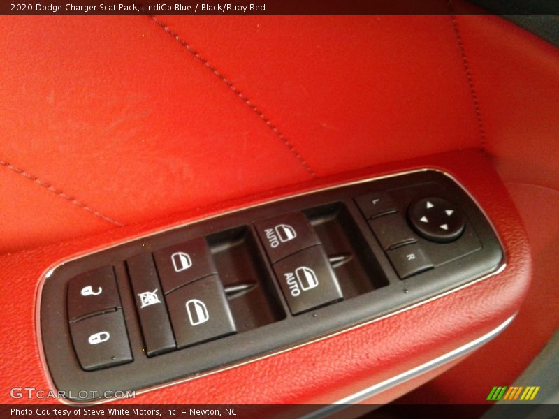 IndiGo Blue / Black/Ruby Red 2020 Dodge Charger Scat Pack
