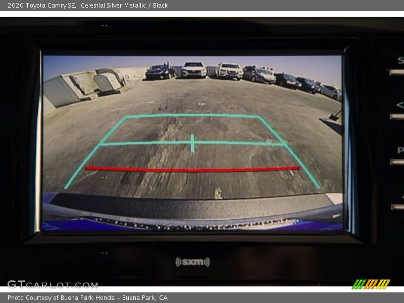 Celestial Silver Metallic / Black 2020 Toyota Camry SE