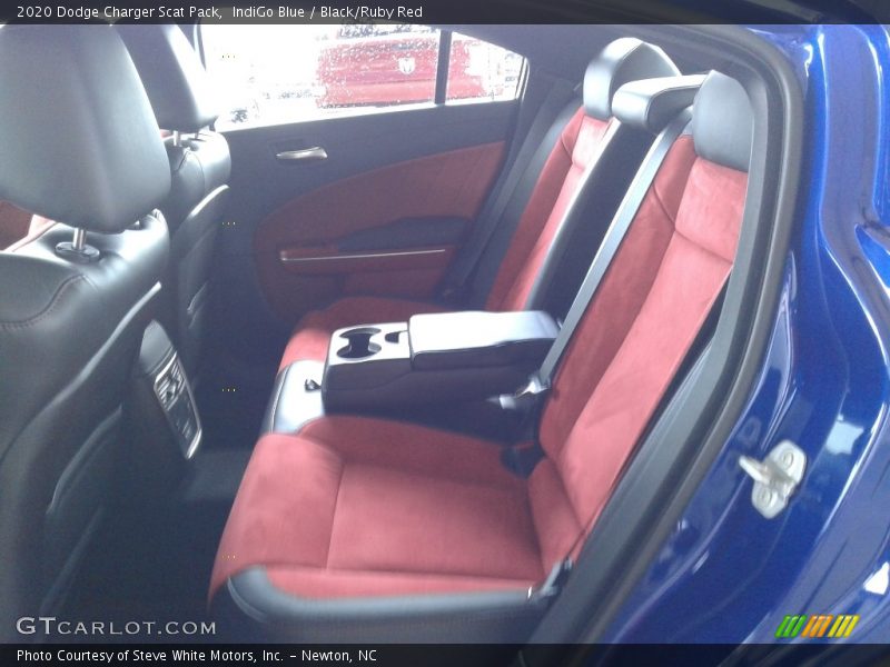 IndiGo Blue / Black/Ruby Red 2020 Dodge Charger Scat Pack