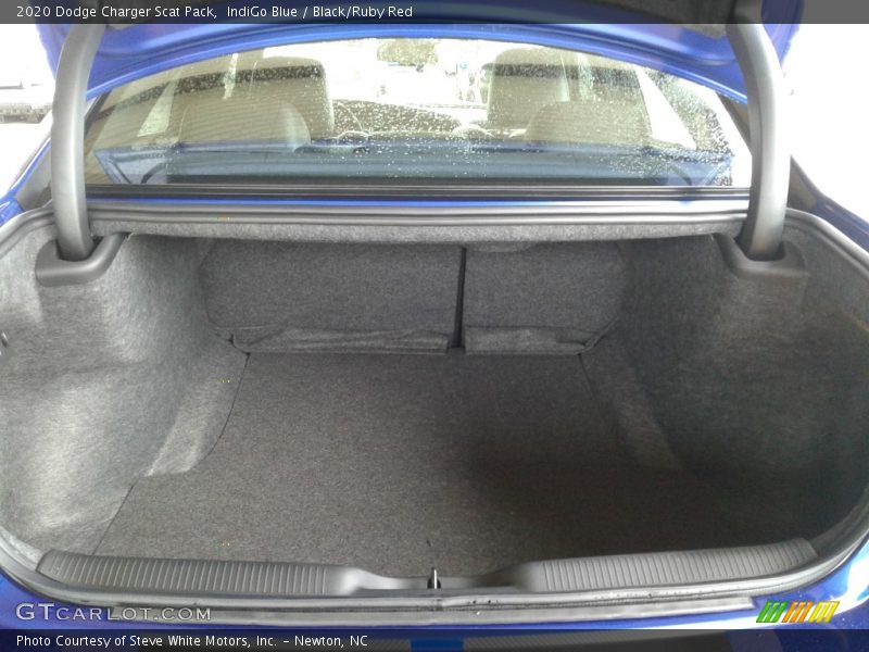 IndiGo Blue / Black/Ruby Red 2020 Dodge Charger Scat Pack