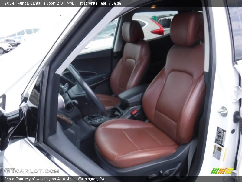  2014 Santa Fe Sport 2.0T AWD Beige Interior