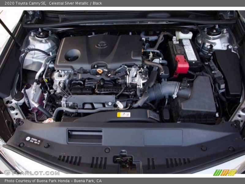 Celestial Silver Metallic / Black 2020 Toyota Camry SE