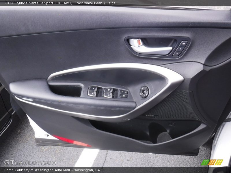 Door Panel of 2014 Santa Fe Sport 2.0T AWD