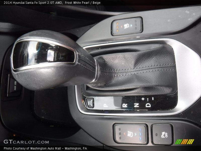  2014 Santa Fe Sport 2.0T AWD 6 Speed SHIFTRONIC Automatic Shifter
