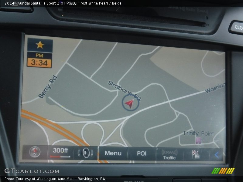 Navigation of 2014 Santa Fe Sport 2.0T AWD