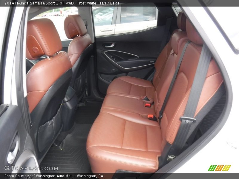 Rear Seat of 2014 Santa Fe Sport 2.0T AWD