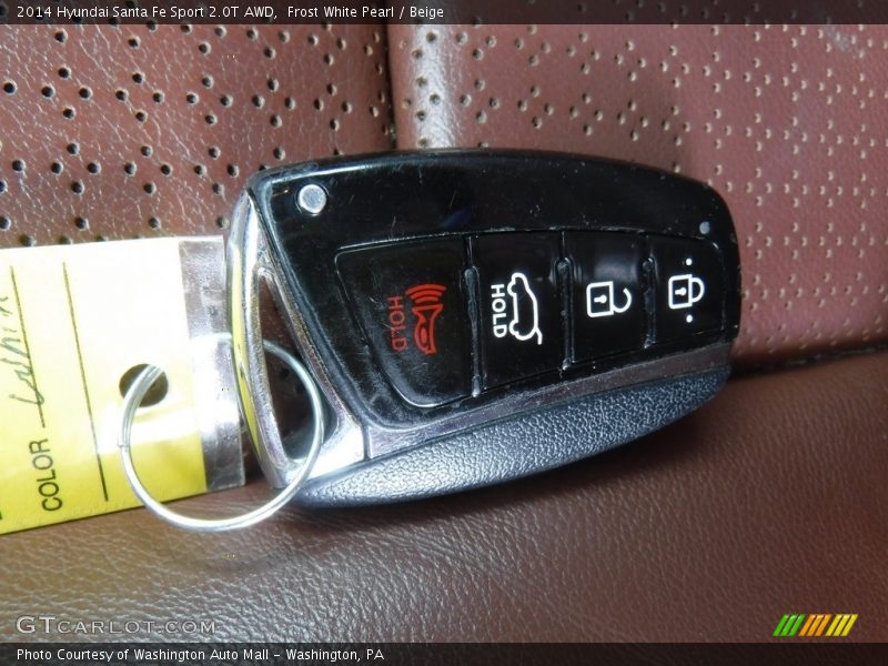 Keys of 2014 Santa Fe Sport 2.0T AWD