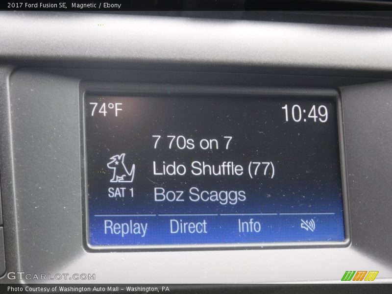 Magnetic / Ebony 2017 Ford Fusion SE