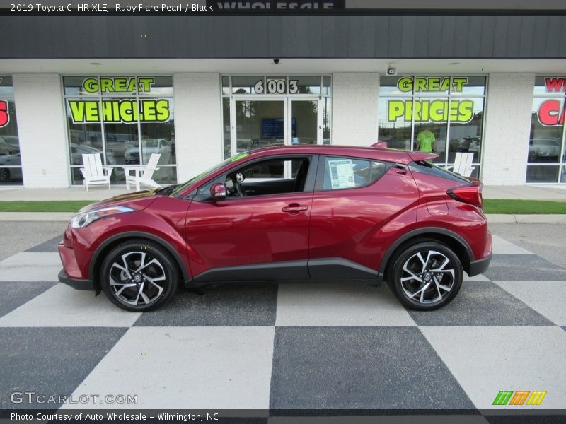 Ruby Flare Pearl / Black 2019 Toyota C-HR XLE