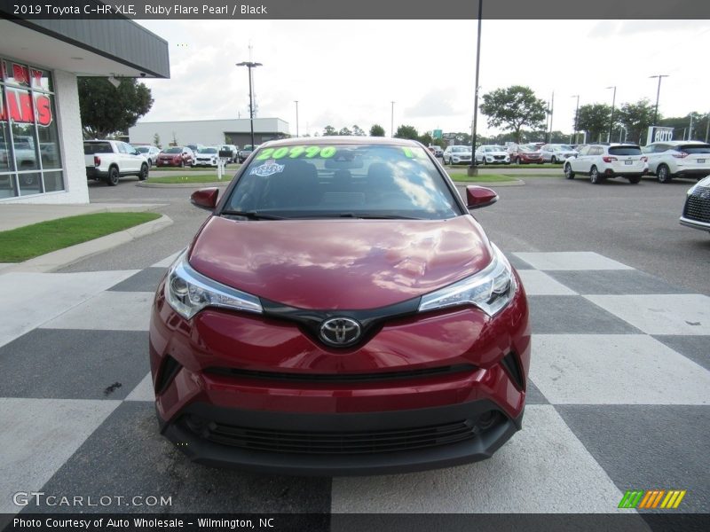 Ruby Flare Pearl / Black 2019 Toyota C-HR XLE