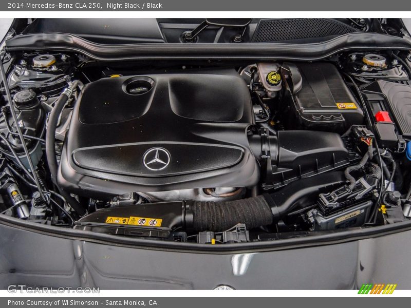 Night Black / Black 2014 Mercedes-Benz CLA 250