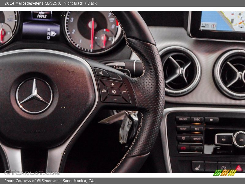 Night Black / Black 2014 Mercedes-Benz CLA 250