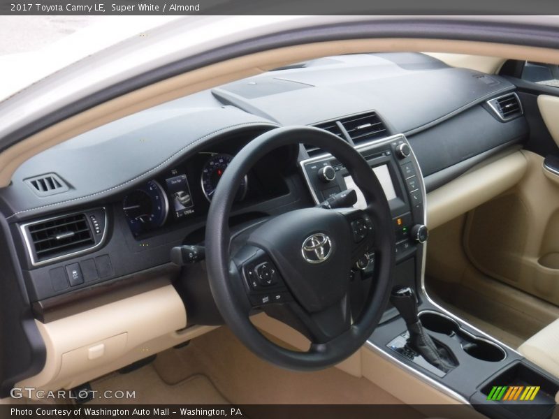 Super White / Almond 2017 Toyota Camry LE