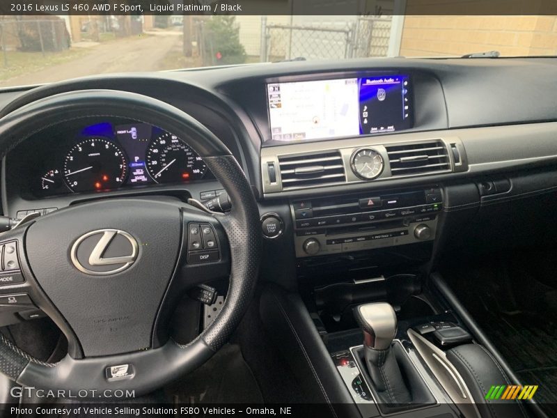 Dashboard of 2016 LS 460 AWD F Sport