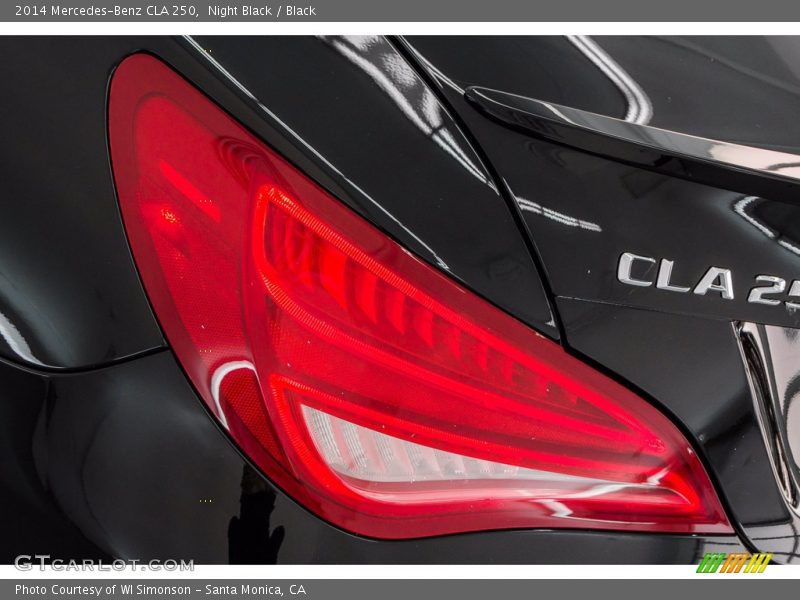 Night Black / Black 2014 Mercedes-Benz CLA 250