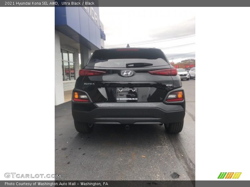 Ultra Black / Black 2021 Hyundai Kona SEL AWD