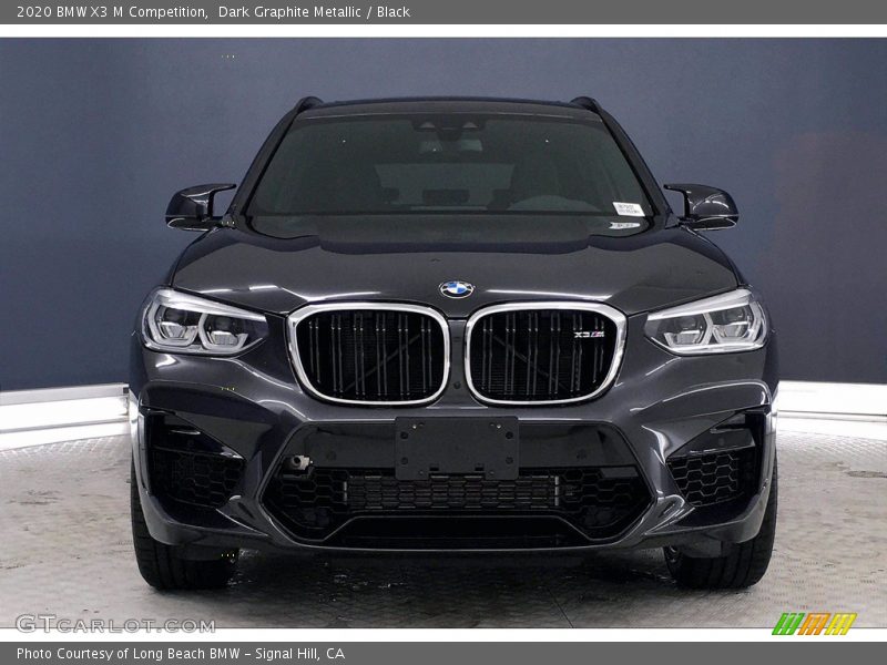 Dark Graphite Metallic / Black 2020 BMW X3 M Competition