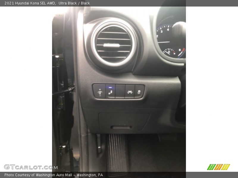 Ultra Black / Black 2021 Hyundai Kona SEL AWD