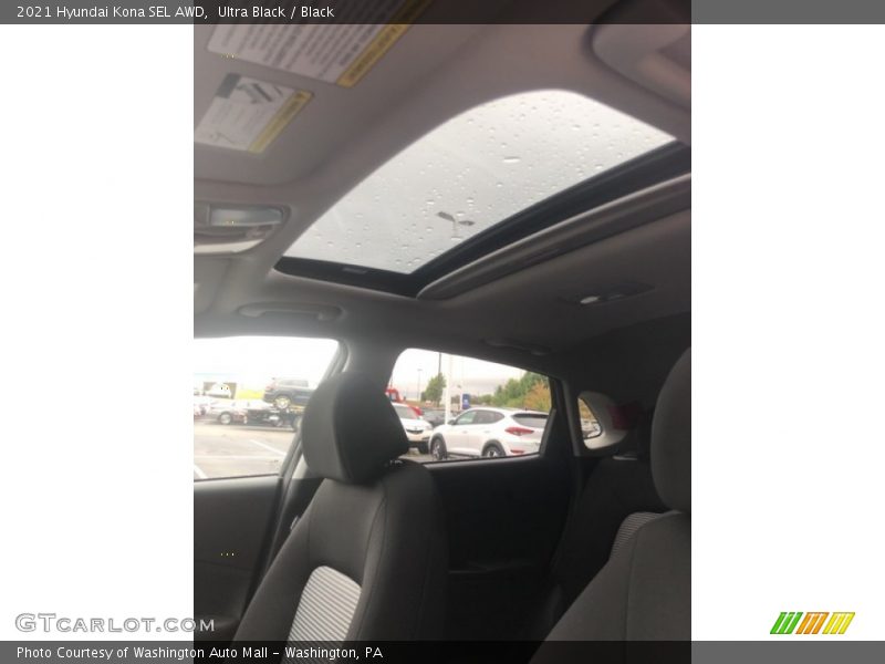 Ultra Black / Black 2021 Hyundai Kona SEL AWD