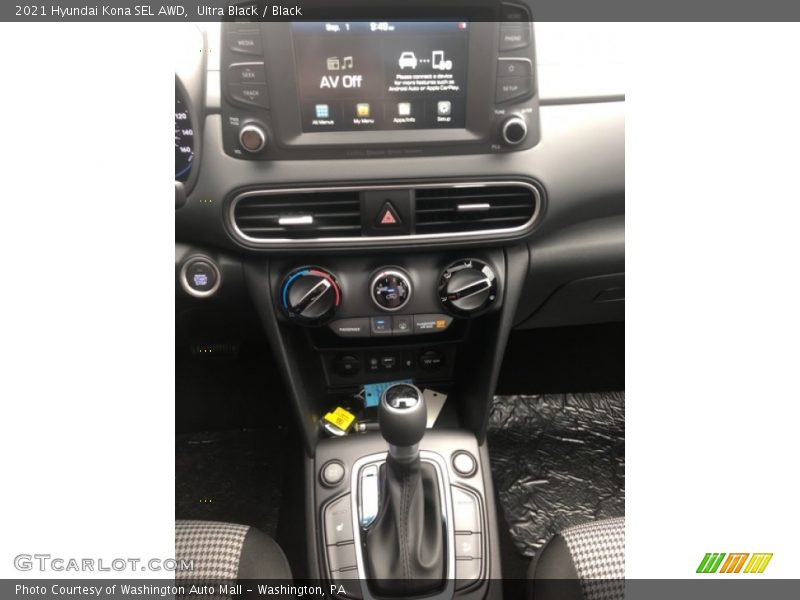 Ultra Black / Black 2021 Hyundai Kona SEL AWD