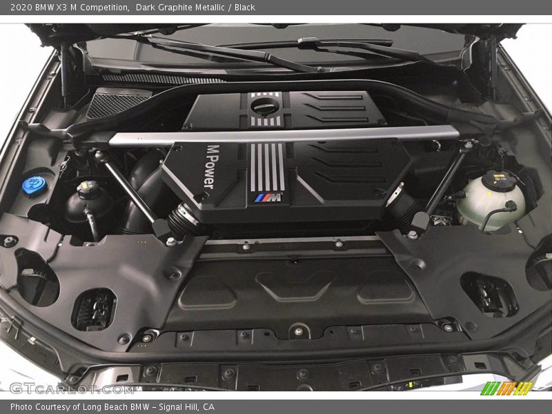Dark Graphite Metallic / Black 2020 BMW X3 M Competition